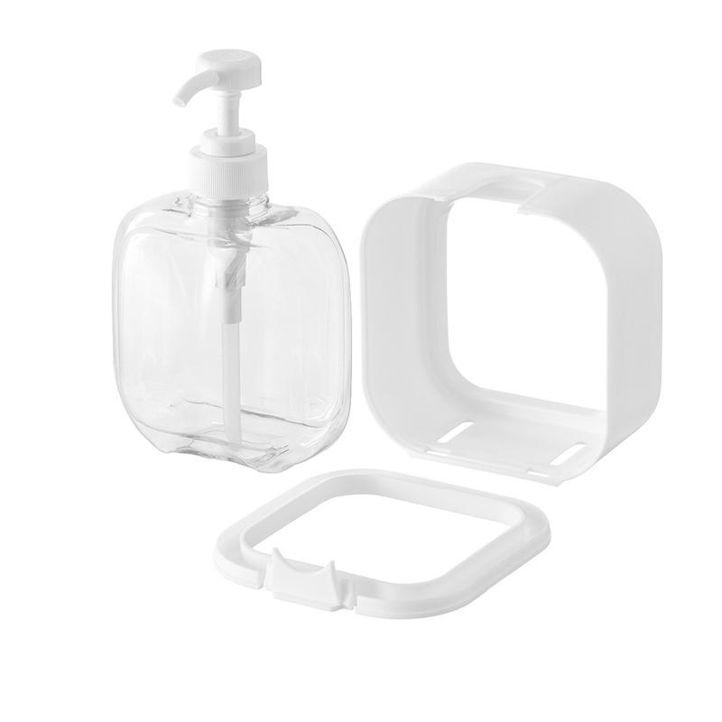 Дозаторы для мыла для ванной комнаты, 300/500 мл, многоразовый лосьон, шампунь, держатель для геля для душа, портативный дорожный дозатор, пустая бутылка с насосом для ванны