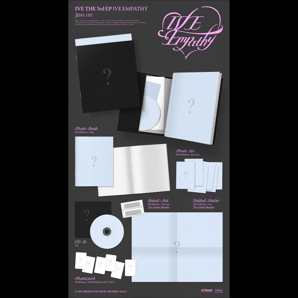 IVE IVE EMPATHY 3-й мини-альбом (Я вер.  Вы вер.  И нас вер.)