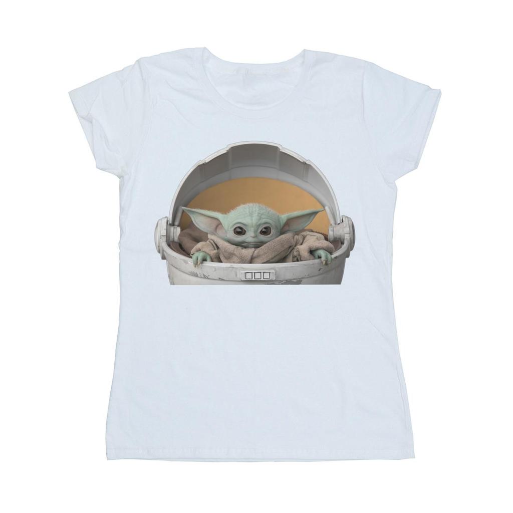 Star Wars Womens/Ladies The Mandalorian The Child Pod Cotton T-Shirt