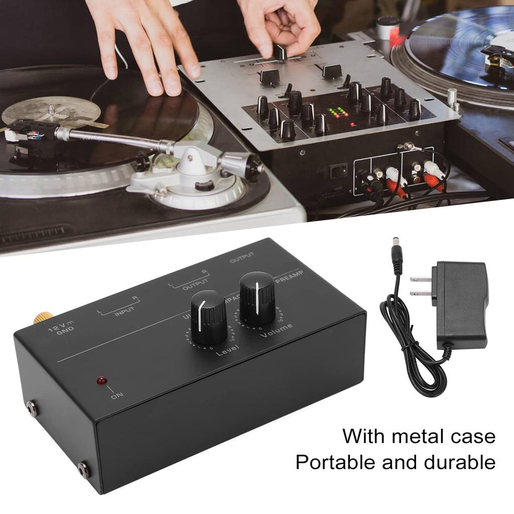 Фонограф Низкая Звуковая Производительность Отличный Звук Фоно Предусилитель Предусилитель Пластинка,