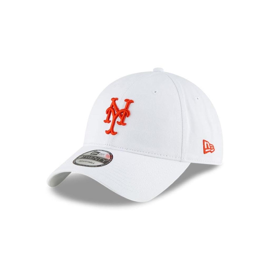 NEW ERA 9Twenty Strapback Cap - New York Mets White Free Size