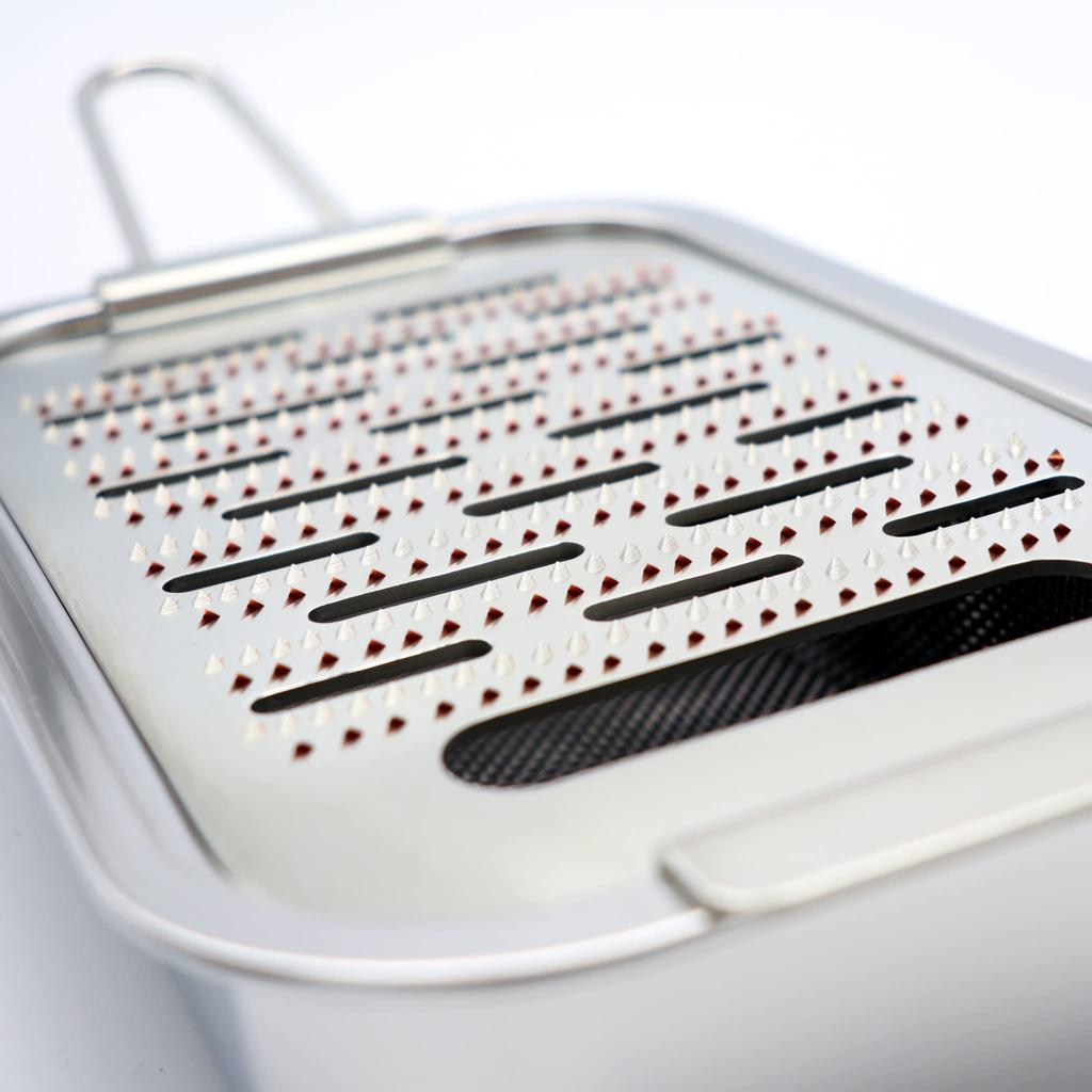 Nihonbashi Kiya Honmedate Терка из чистой меди Медная терка Терка для редьки дайкон Коробчатая