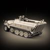 714 деталей WW2 Бронированный SD.KF5.251 Полугусеничная Легкая Бронированная Машина Солдат MOC Модель Строительные Блоки Кирпичи Игрушки без коробкиДля Детей