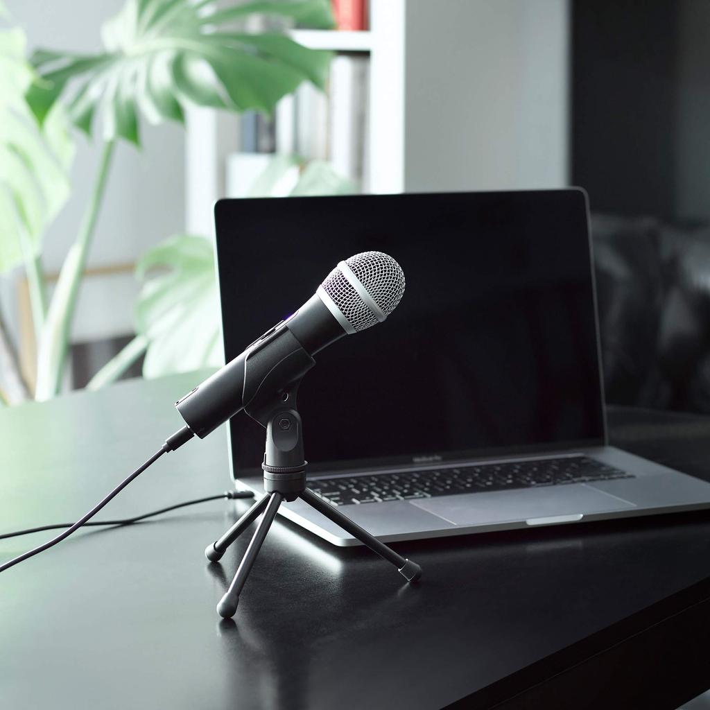 USB-микрофон для комментариев, черный audio-technica Удаленная работа/Работа на дому/Прямая трансляция/Запись/Подкаст/Прямая трансляция ATR2100x-USB