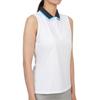 Galleria G Fore Golfwear Женская футболка без рукавов с воротником S G4LS23k860d Sno