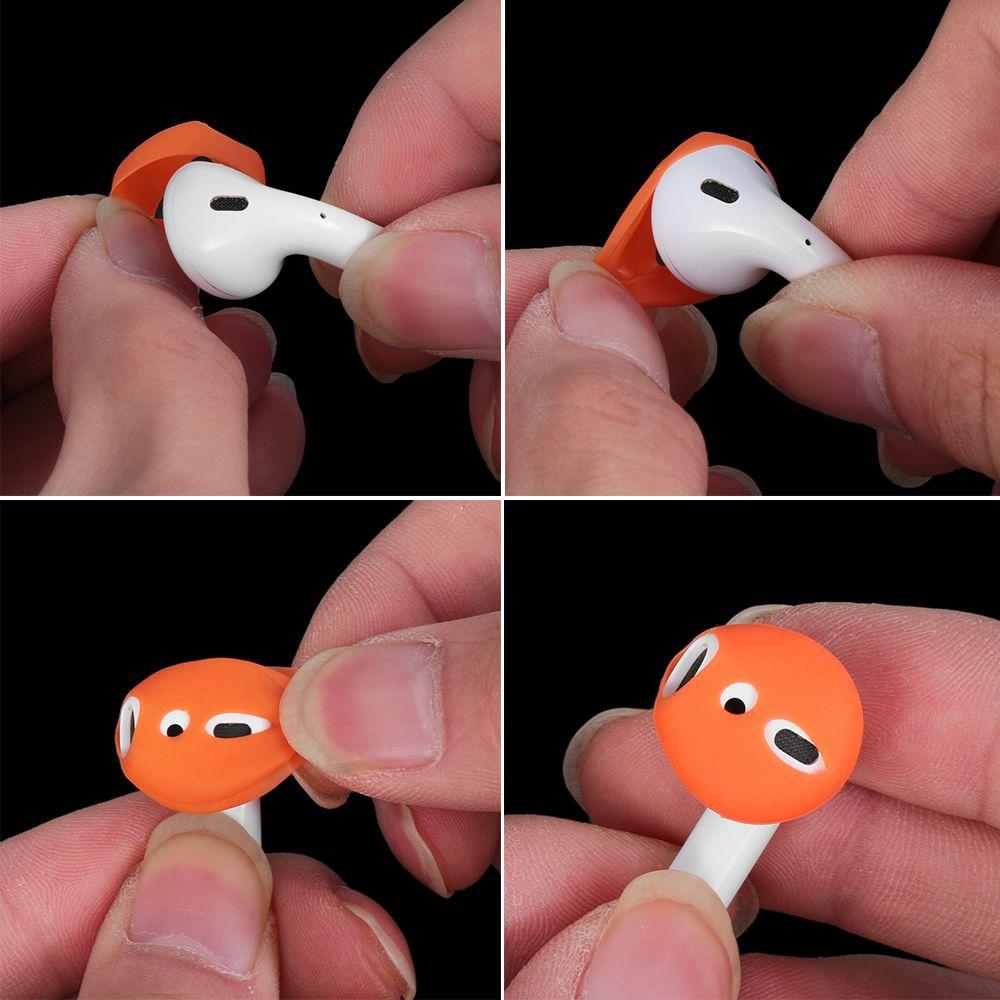 Ultra Thin Soft Protective Silicone Case Cover Earphone Tips Noise Isolating Replacement Eartips