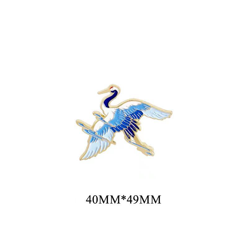 Японская мультяшная брошь с капельным маслом: Модный металлический значок для одежды и сумок