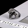 JMXD-Accessories Kobe Mamba Snake Titanium Steel Ring Trendy Men's Blue Ball Ring Character Private Jewelry