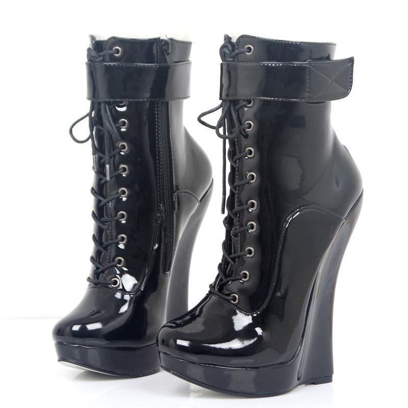 Женские сексуальные ботинки на высокой подошве