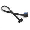bbfly-A9 OBD II OBD2 16 Pin Splitter Extension 1x Male and 2X Female Extension Cable Adapter (2FT/60CM)