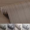 Brown Wood Grain Wallpaper Self Adhesive Wall Stickers for Cabinets Furniture Countertops Drawer Shelf Liner Home Decor Stickers