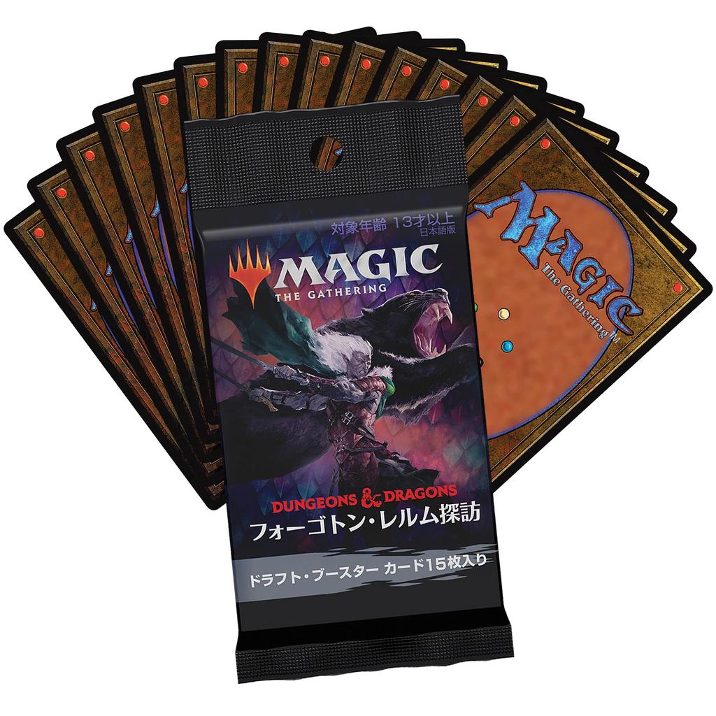 The Gathering Forgotten Realms Exploration Draft Booster Японская версия BOX MTG Коллекционная карта Wizards of the Coast Magic