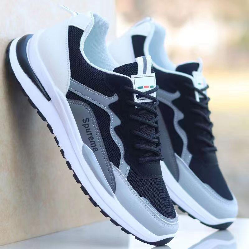 Весенне-летняя повседневная обувь мужская обувь дышащая сетчатая обувь мужская спортивная обувь для молодых и юных студентов беговая модная обувь