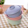 Instant Noodle Bowls With Lids Soup Hot Rice Bowls Japanese Style Students Food Container Healthy Kitchen Bowl Tableware