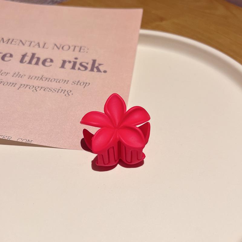 Plumeria Candy Color Fairy Hair Clip - Elegant Shark Clip Accessory