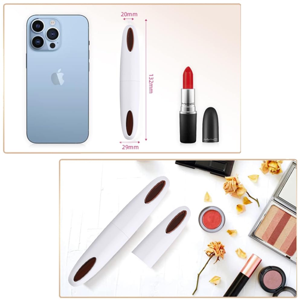 For Hot Eyelash USB Instant Heat In 10 Temperature Perfect for Lower Lash and Face Day Gift [New 2024] Curler, Rechargeable, Dual-Use, Long-Lasting,