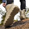 39-48 Men's Plus Size Anti Slip Wear-resistant Fashionable and Trendy Outdoor High Top Hiking Shoes Hiking Shoes