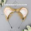 Handmade Simulation Animal Ear Headdress Accessories Cute Plush Nut Hamster Hair Accessories Cosplay Comic Show Props Headband
