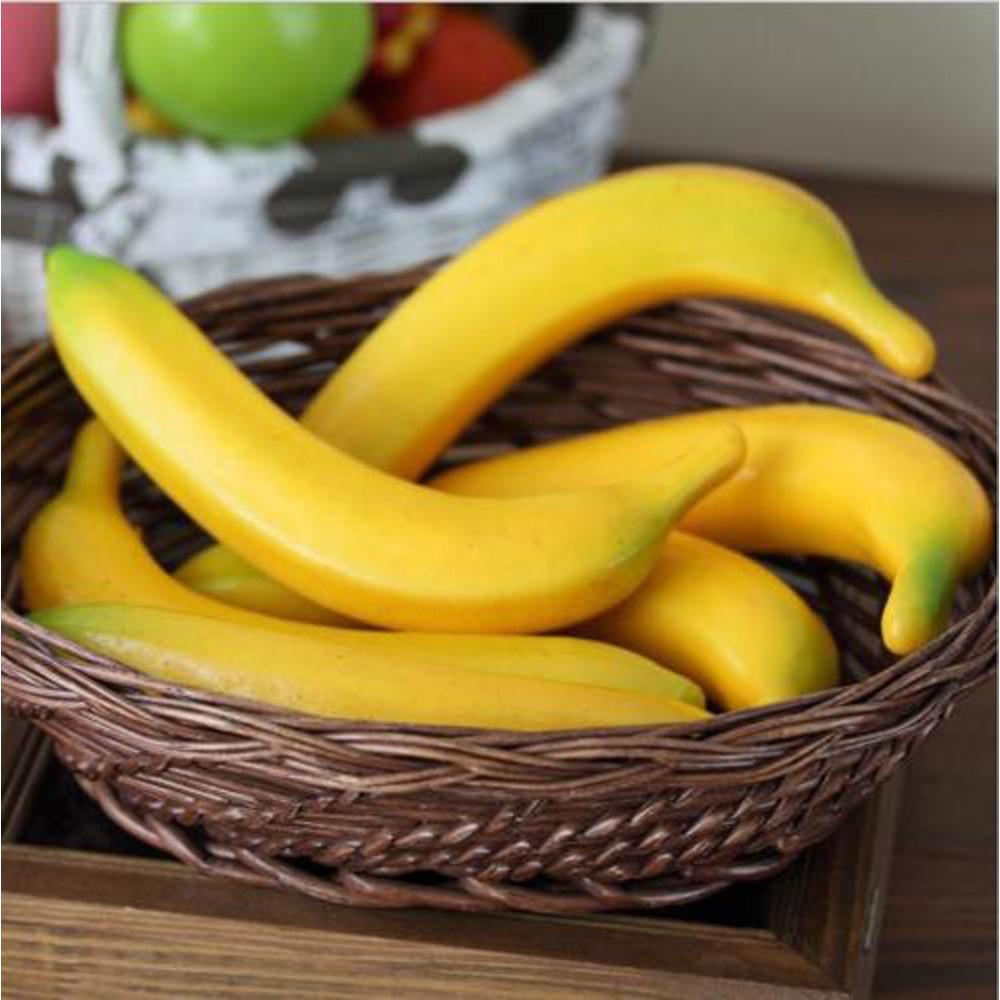 Decor Ornament Funny Practical Party Shooting Props Artificial Banana Fruit Model Simulation Fruit