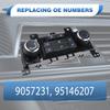 9057231 для Chevrolet Cruze 2009-2016 95146207 Переключатель управления климатом AC