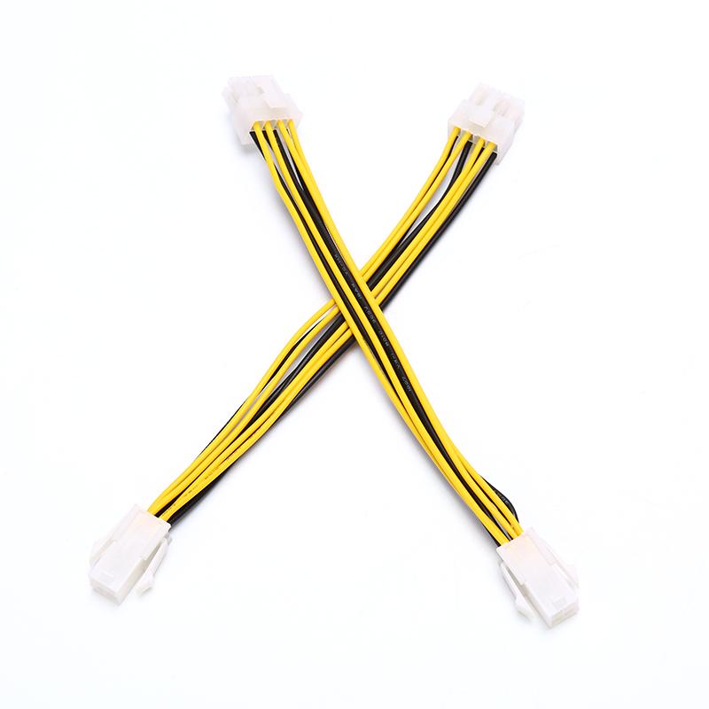 Кабель-переходник адаптера питания процессора с 4-контактного на 8-контактный разъем Atx для материнской платы