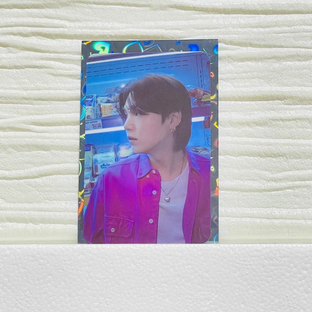 [USED] BTS SUGA Yoongi PTD Bonus Trading Card Music Korea