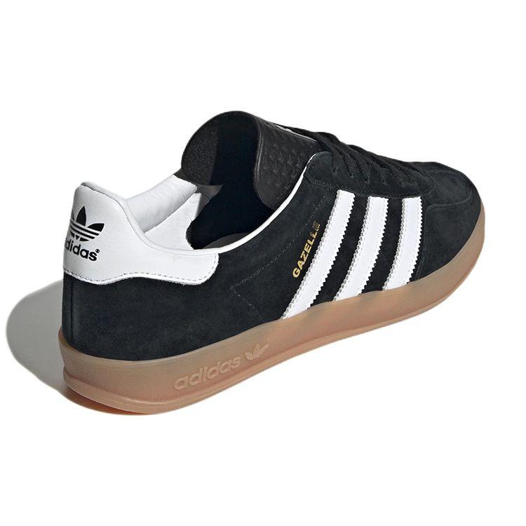 adidas Gazelle Indoor Black White Gum Мужские кроссовки Core-Black Cloud-White H06259