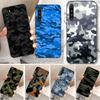 Чехол для телефона с камуфляжным принтом для Xiaomi Redmi Note 11 10 9T 8 7 Pro Redmi 10 9 9A 9C 8 7 6, мягкий черный чехол для телефона