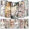 Glass Case For Samsung Galaxy S22 S20 FE S21 5G S10 S9 Plus Note 10 20 Lite Tempered Phone Cover Tiger Crane ART
