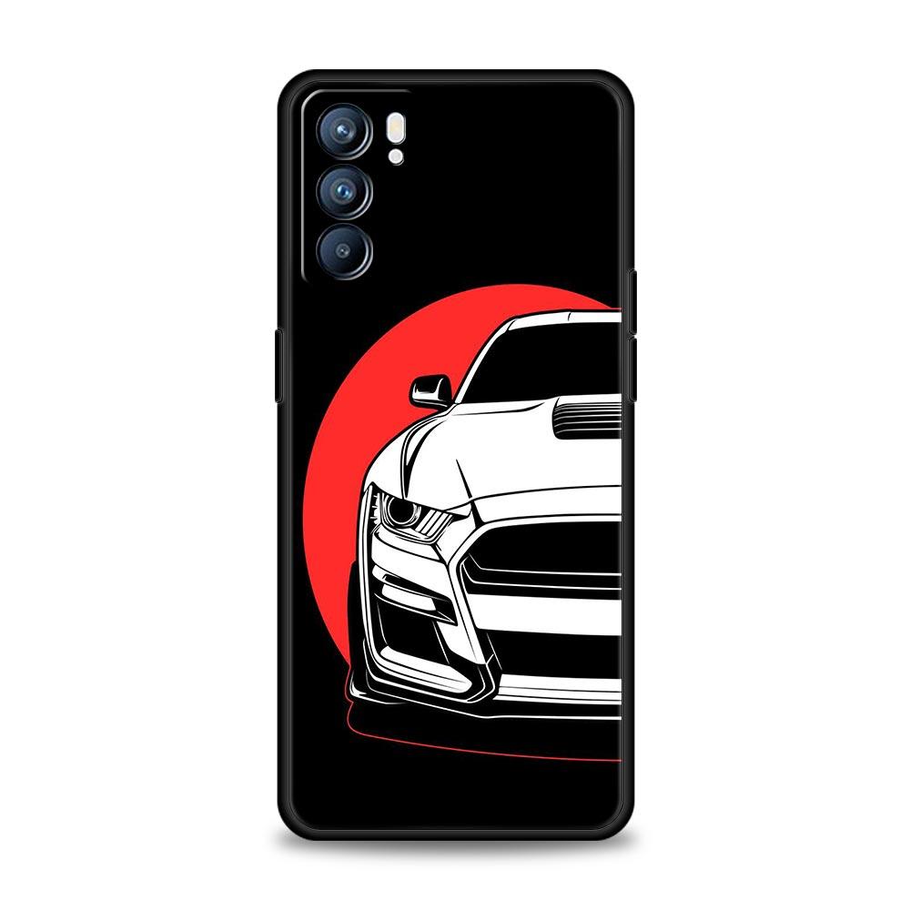 Чехол для спортивного автомобиля JDM Tokyo Drift для Oppo Find X6 X5 A54 A53 A52 A9 A15 A95 A17 A16 A76 A74 A57 Reno7 Reno6 Pro Plus 5G