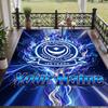 Custom Text Printed Rug Portsmouth FC Non Slip Floor Carpet For Home Room Decor