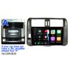 Car Radio Android 14 Carplay Auto For Toyota Land Cruiser Prado 150 2009 - 2013 Navigation GPS Multimedia Player Video Stereo BT