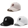 Season S Spring Letter Embroidery Baseball Cap Breathable Outdoor Hat Sunshade