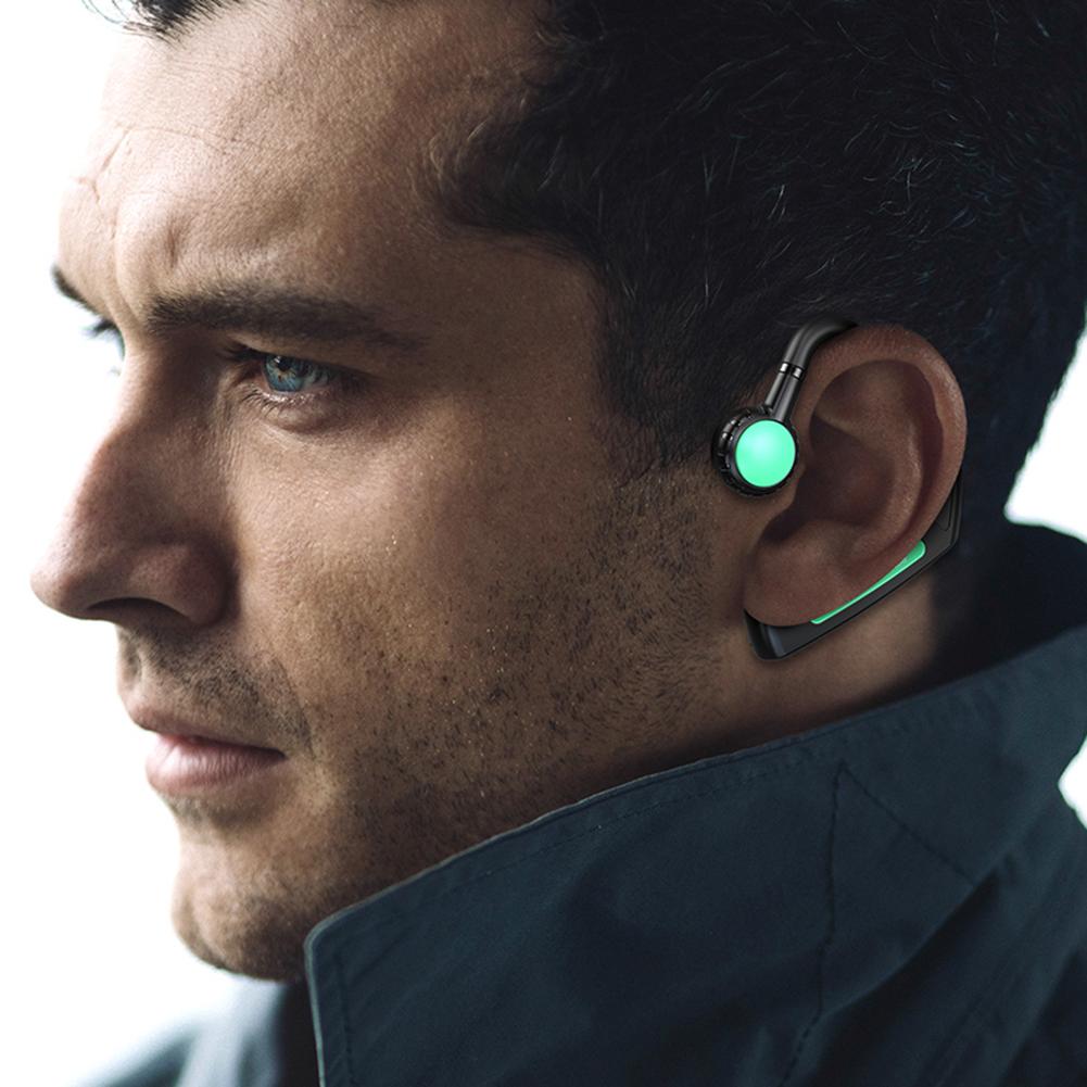 Беспроводные наушники-клипсы с костной проводимостью, Bluetooth-наушники, звук, гарнитура hands-free для спорта, спортивная гарнитура с шумоподавлением