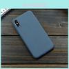 Чехол-бампер для iPhone 8 7 6 X Plus, противоударный, тонкий, мягкий, ТПУ, матовый, с текстурой песка