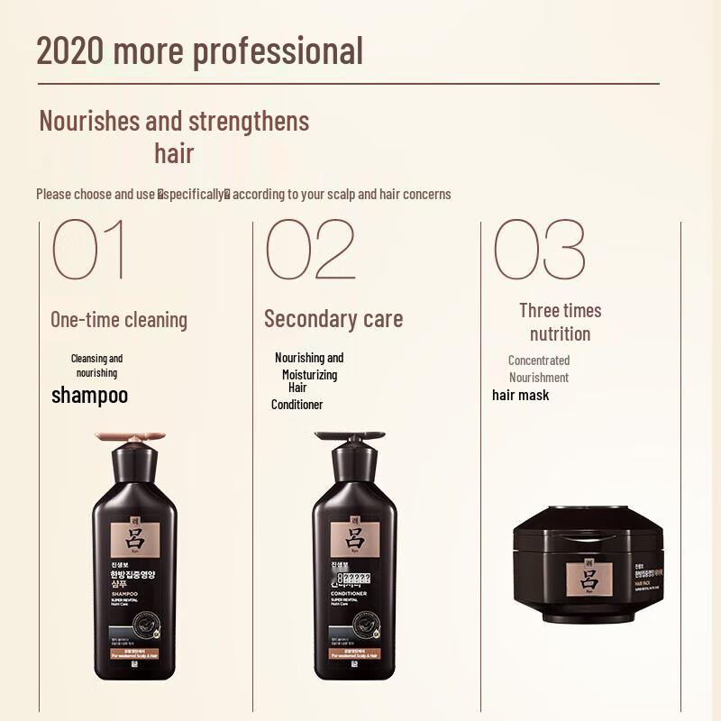 Ryo Ginseng Rejuvenating Hair Care Set