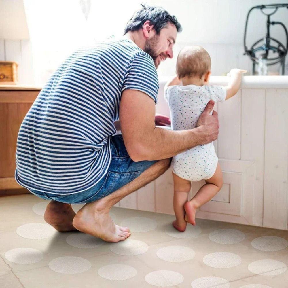 6pcs/set Non-Slip Shower Sticker Safety Mat Sticker Anti Slip Strips Stickers Bathtub Safety Strip