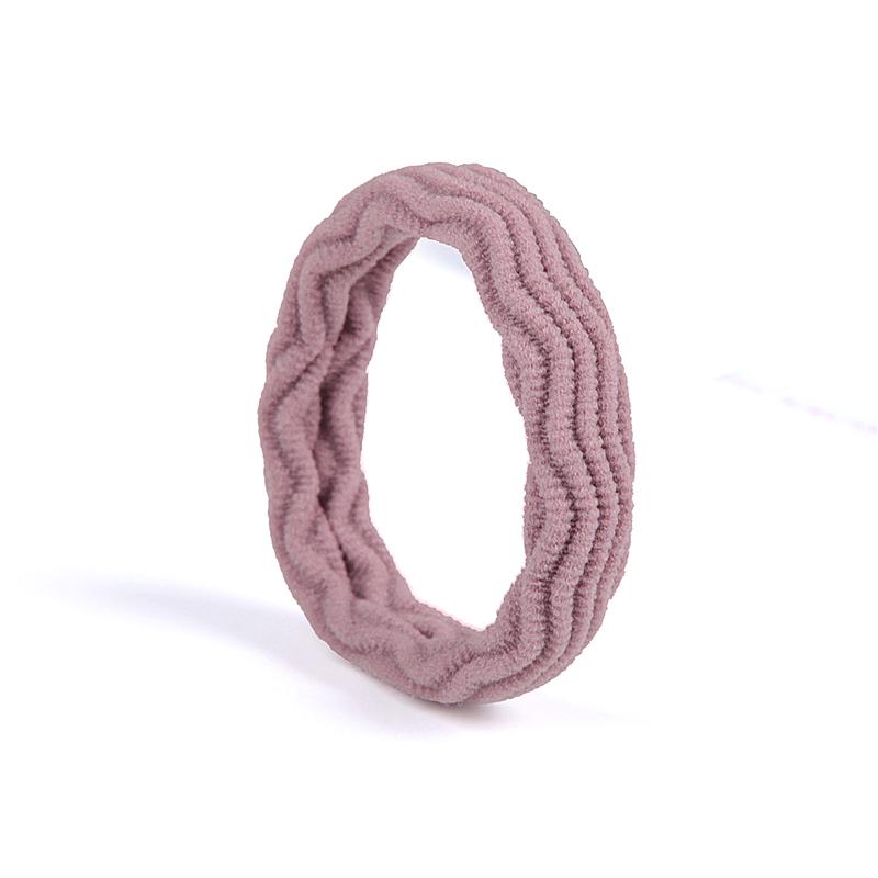 5шт девушка эластичные резиновые завязки для волос группа веревка хвост держатель устойчивость бесшовные