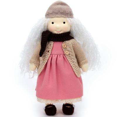 BlissfulPixie Waldorf Doll Handmade Doll Lusia 30 см Мягкая Девочка Милая Мягкая Игрушка Лучшая Кукла для Детей -