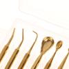 6 шт./коробка Стоматологические электрические восковые наконечники Стоматологический восковой режущий нож Ручка-карандаш Медные наконечники для лаборатории