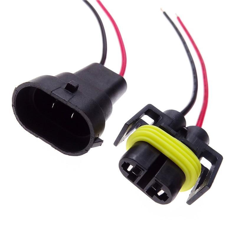 1 пара H8 H9 H11 штекер-папа адаптер для автомобиля Противотуманные фары соединительный кабель фара лампа жгут проводов аксессуар