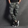 И новая модная брендовая мотоциклетная камуфляжная рабочая одежда с несколькими карманами, повседневные брюки для мужчин, облегающие брюки из чистого хлопка с завязками на ногах