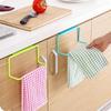 Over Door Tea Towel Rack Bar Hanging Holder Rail Organizer Kitchen Cabinet Cupboard Hanger