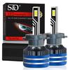 2Pcs H7 H4 Led Headlight Bulbs 6500K H1 H3 H8 H11 Led 9005 HB3 9006 HB4 Auto Lamp 130W 60000LM 9012 Hir2 High Power Canbus 30SMD CSP Chips Headlamp