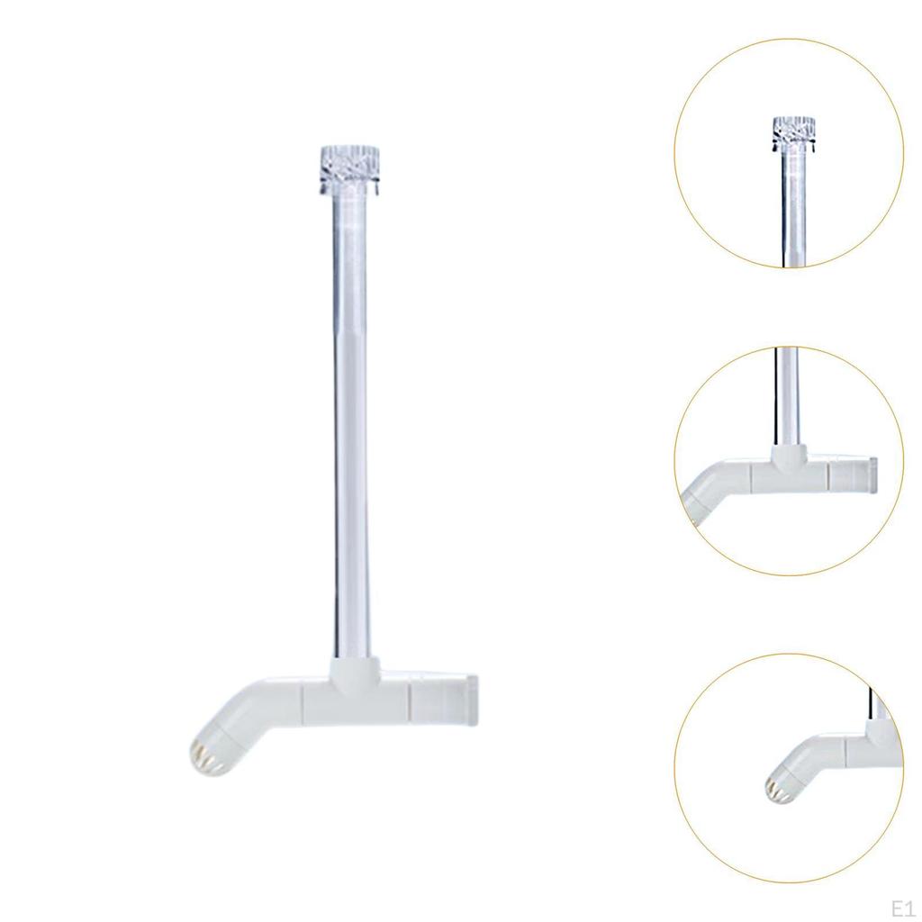 Aquarium Aquatic Plant Tank Surface Skimmer Lily Pipe