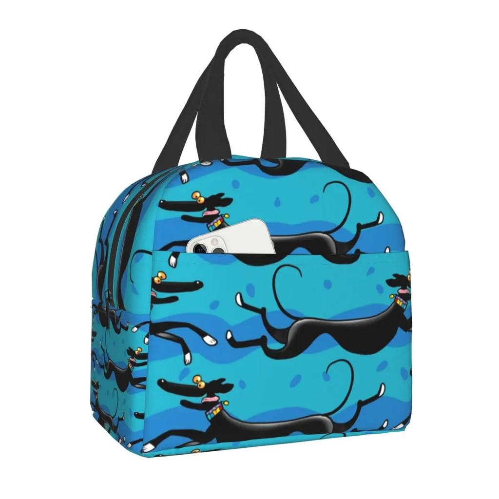 Scottish Terrier Resuable Lunch Boxes Women Multifunction Butterfly Scottie Dog Thermal Cooler Food Insulated Lunch Bag