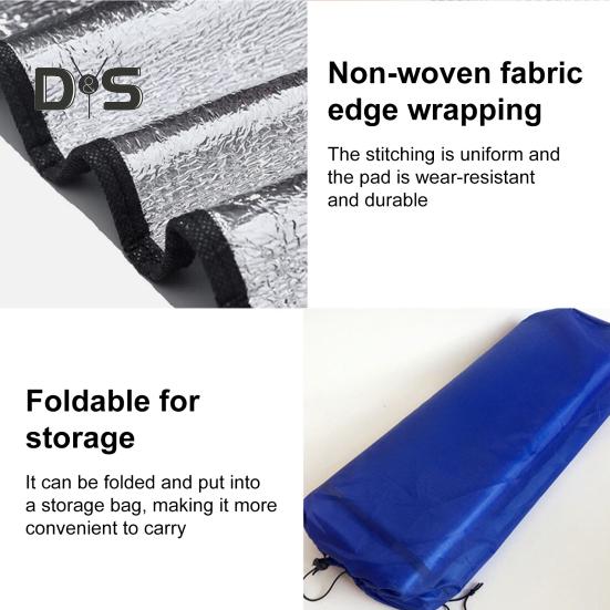 Коврик для пикника, водонепроницаемый, складной, портативный, многоцелевой, алюминиевый, изоляционный, из пенопласта, коврик для сна