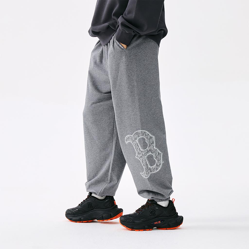 MLB Boston Red Sox Basic Collection 25FW Knitted Sweatpants Unisex 3APTB1454-43MGD