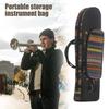 Чехол для трубы, плотная ткань Оксфорд, мягкий чехол, двойные молнии, регулируемый плечевой ремень, водонепроницаемая сумка для музыкальных инструментов