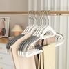 Plastic Clothes Hanger Non-Slip Adult Home Use Wardrobe Hanger for Bedroom Balcony Drying Garment Rack